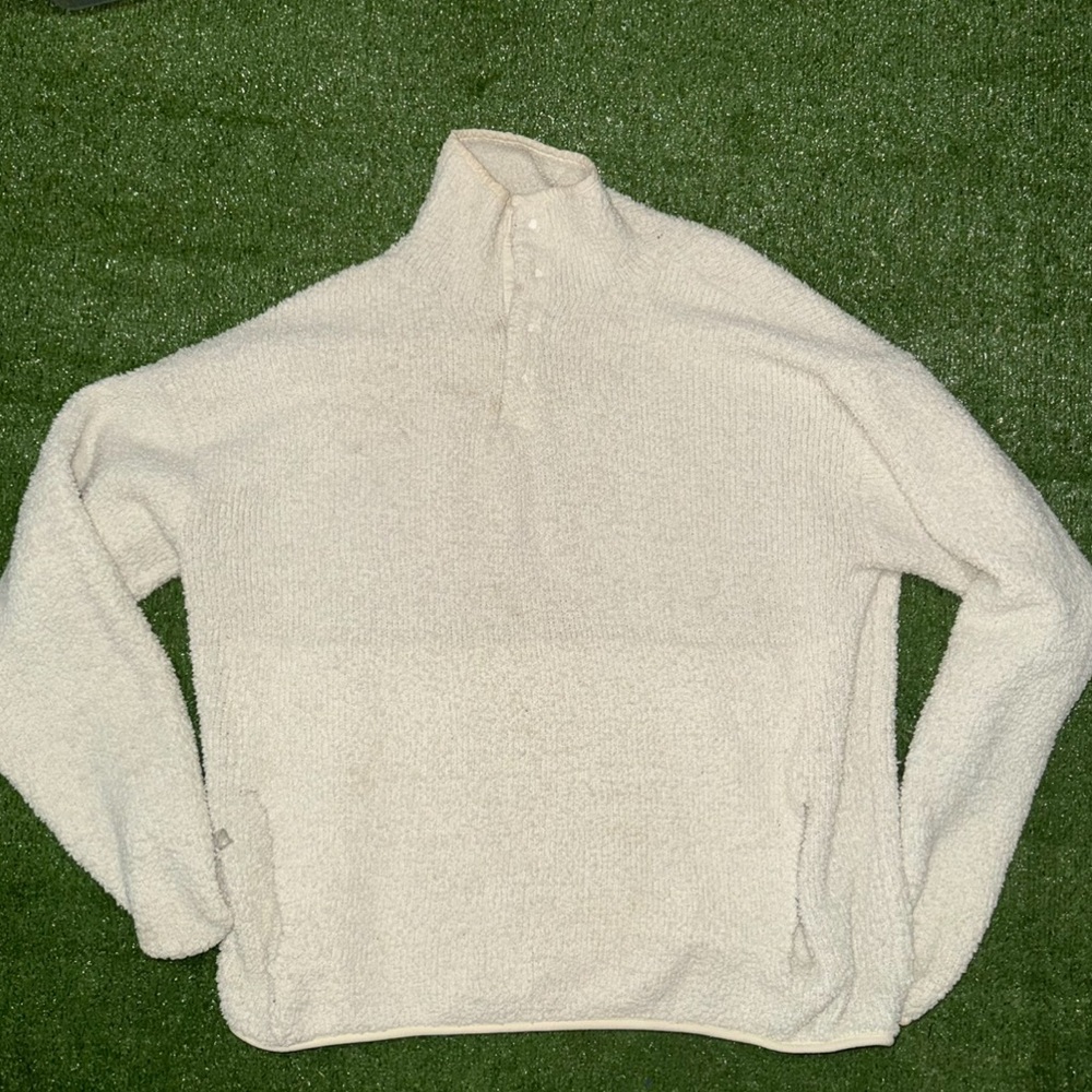 SKIMS cozy knit pullover BONE